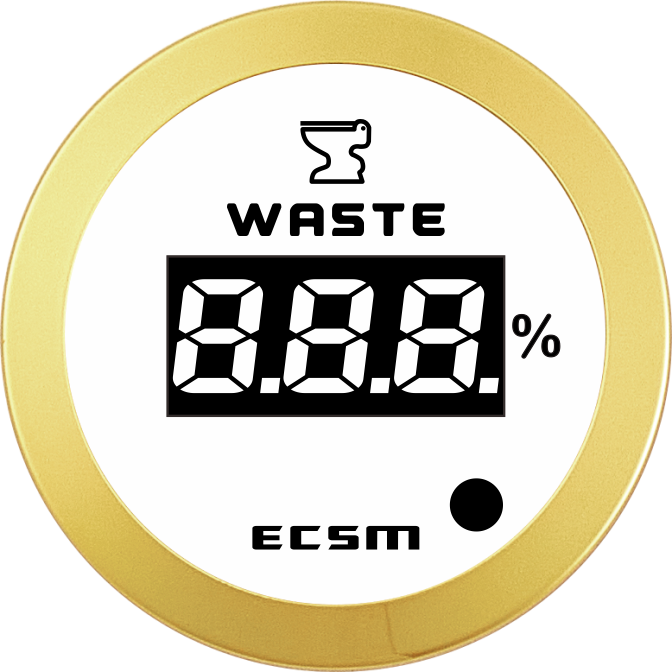 ECT-Digital waste level gauge(with high level alarm light)