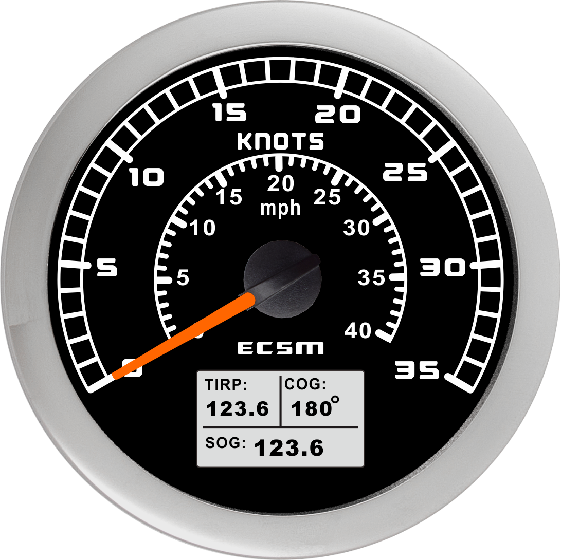 ECT-GPS speedometer 35Knots