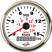 GPS Speedometer 15 Knots