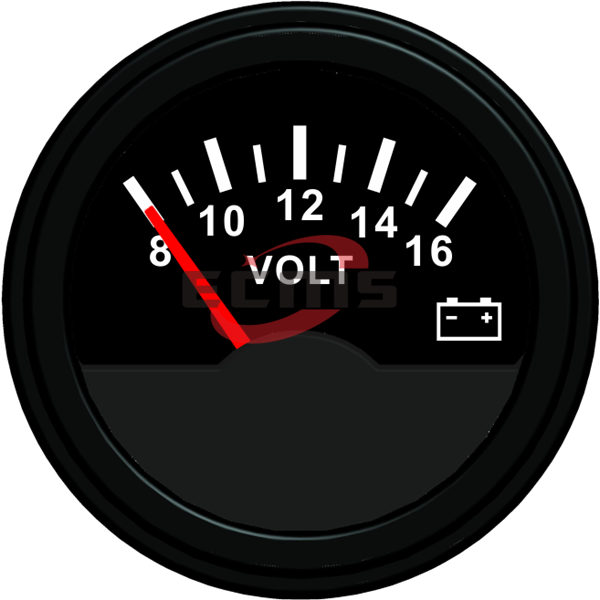 ECCS-Voltmeter 12V