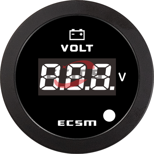 ECT-Digital voltmeter(with low voltage alarm light)