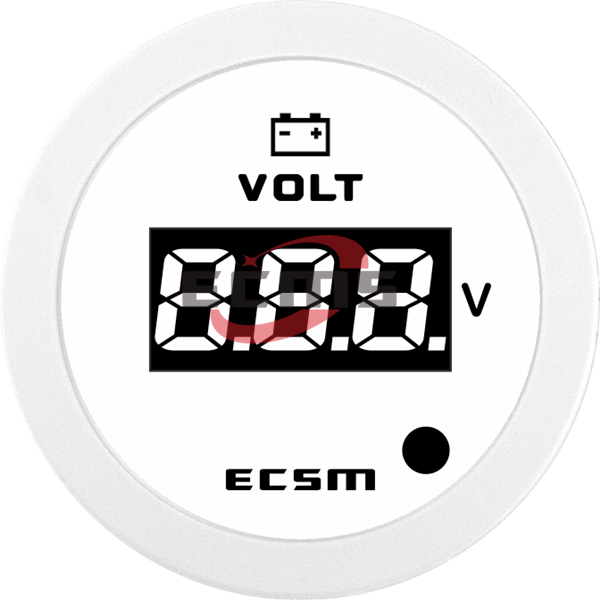 ECT-Digital voltmeter(with low voltage alarm light)