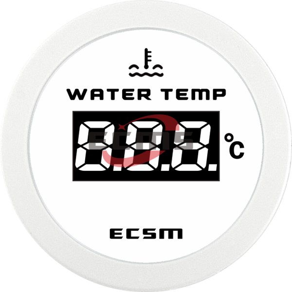 ECT-Digital water temperature gauge