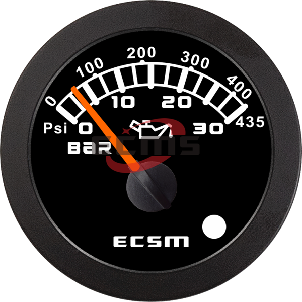 ECT-Pressure gauge 30Bar(with low pressure alarm light)