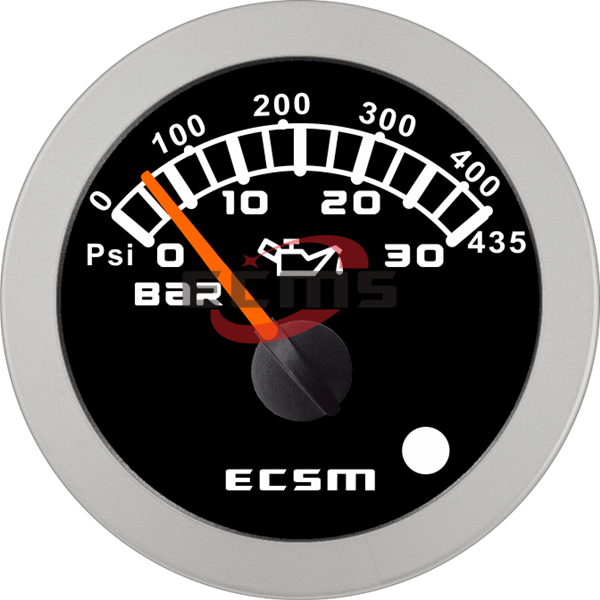 ECT-Pressure gauge 30Bar(with low pressure alarm light)