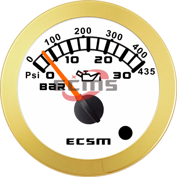 ECT-Pressure gauge 30Bar(with low pressure alarm light)