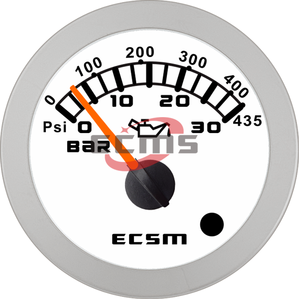 ECT-Pressure gauge 30Bar(with low pressure alarm light)