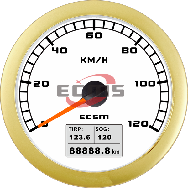 ECT-GPS speedometer 120Km/h