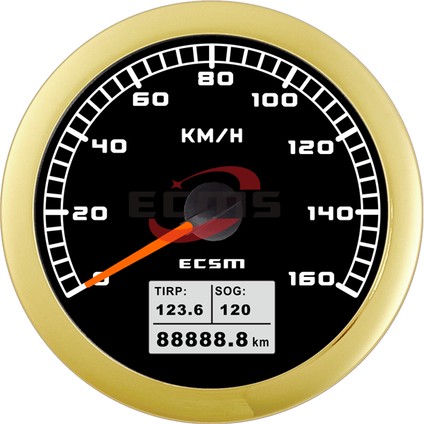 ECT-GPS speedometer  160MPH