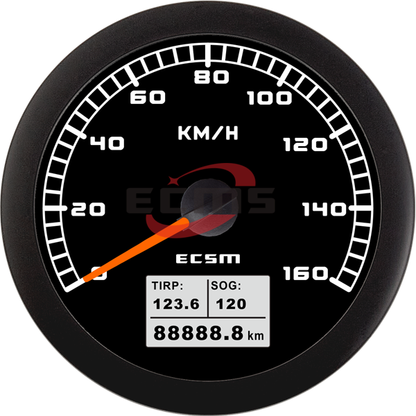 ECT-GPS speedometer  160MPH