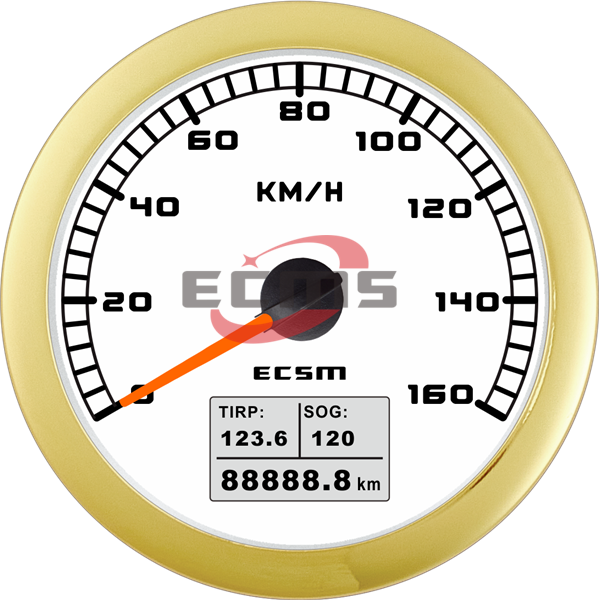 ECT-GPS speedometer  160MPH