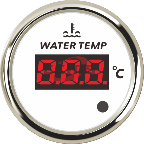 ECPC/ECPS-Digital water temperature gauge (with high temperature alarm light)