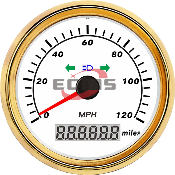 ECPC/ECPS-GPS speedometer 120 MPH