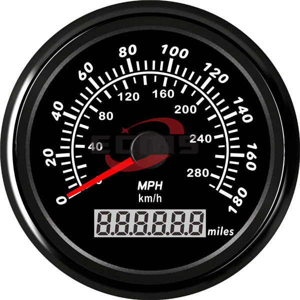 ECPC/ECPS-GPS speedometer 180 MPH