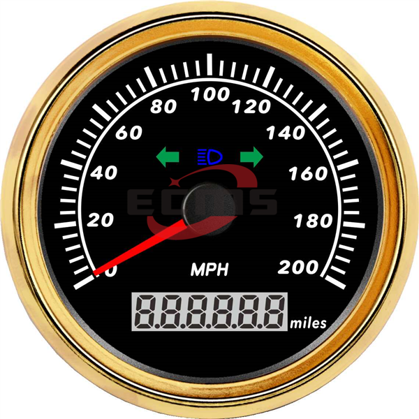 ECPC/ECPS-GPS speedometer 160 MPH