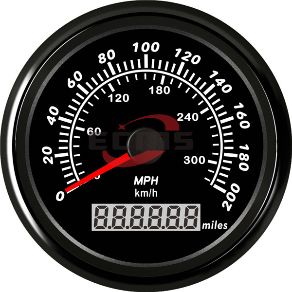 ECPC/ECPS-GPS speedometer 200 MPH