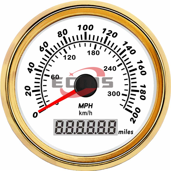 ECPC/ECPS-GPS speedometer 200 MPH