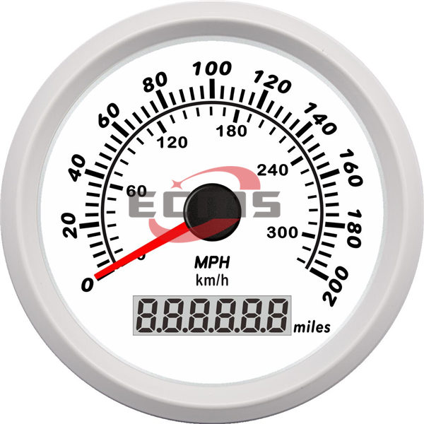 ECPC/ECPS-GPS speedometer 200 MPH