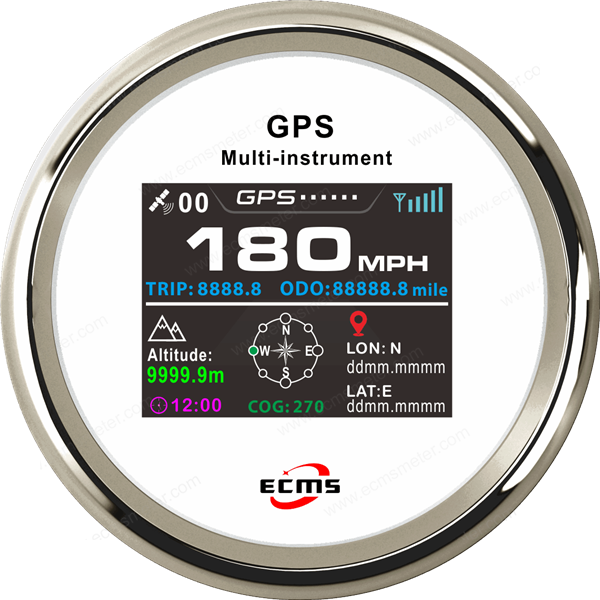 ECP/ECP2-TFT GPS速度/高度仪表