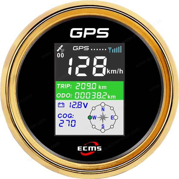 ECP/ECP2-GPS速度表（彩屏）